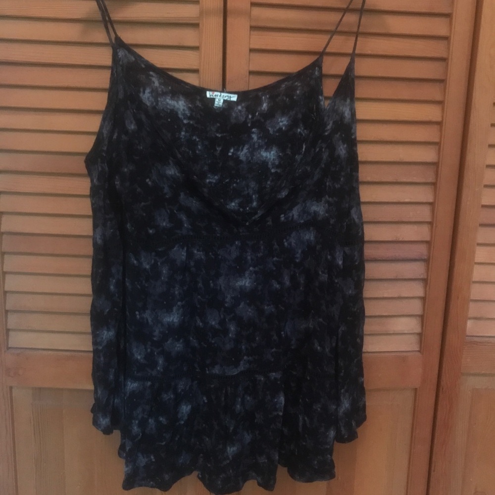 boho black and purple dress - Picture 2 of 4
